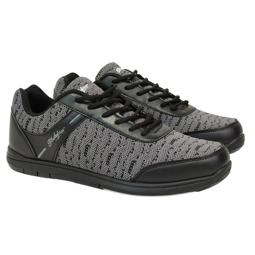 KR Strikeforce Mens Flyer Mesh Black Steel Bowling Shoes Men's 14 (EXCEL…